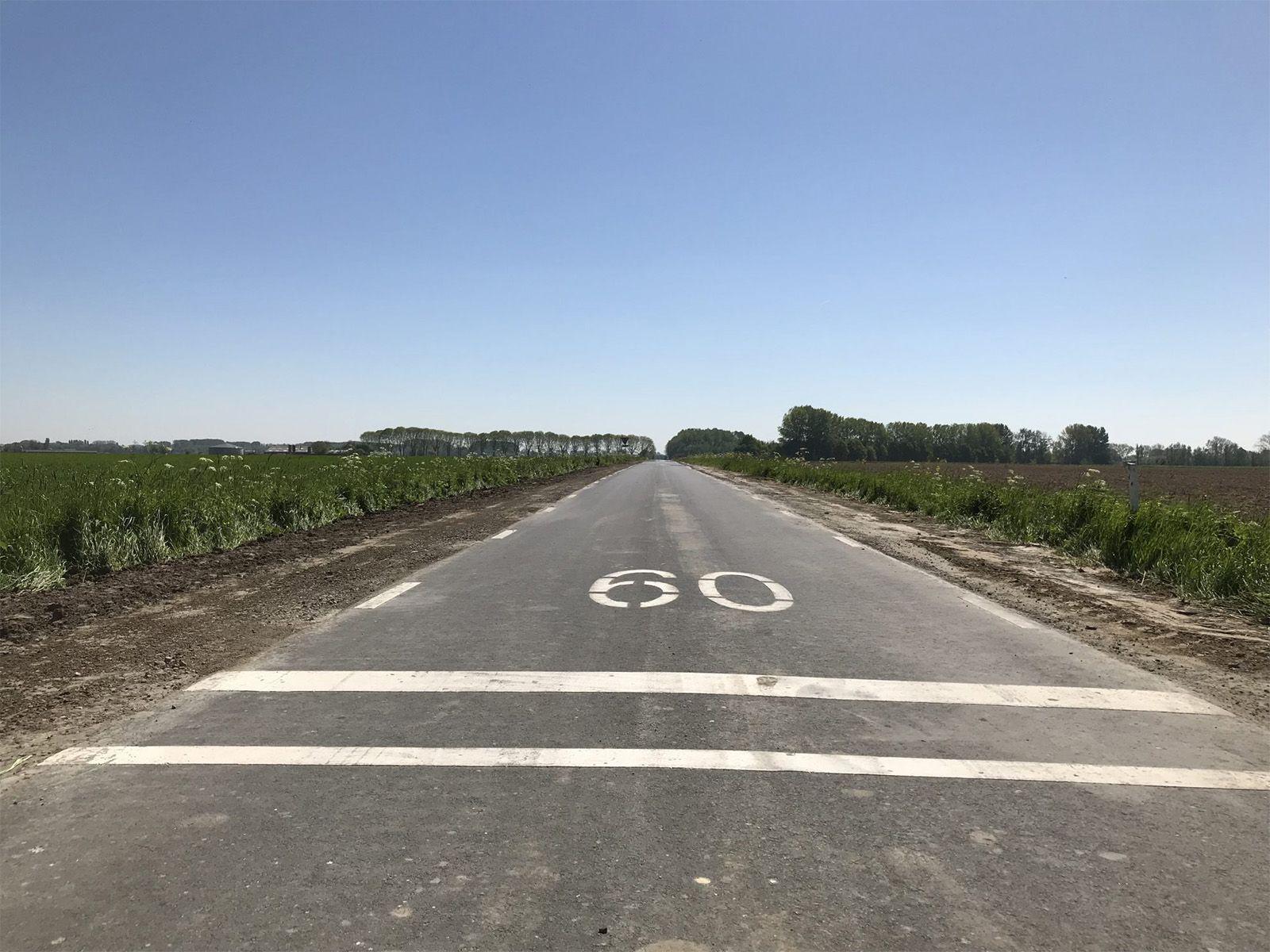 Grondstabilisatie in de berm